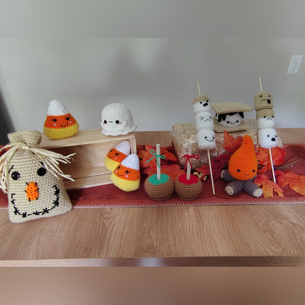 Handmade Candy Corn Plush - Picture 3 of 3